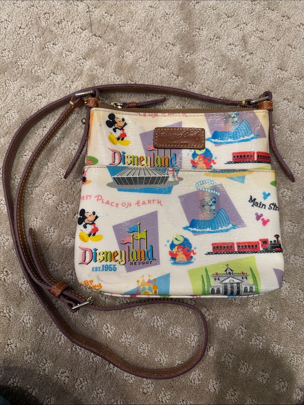 Dooney & Bourke Vintage Disney Print Crossbody